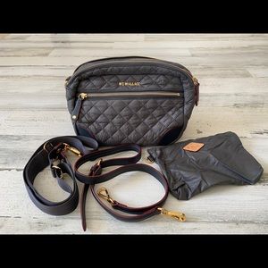 MZ Wallace Small Crosby Crossbody in Magnet